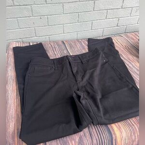 gloria vanderbilt 10 black straight leg jeans